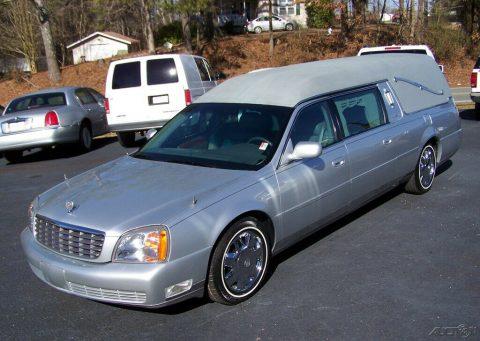 2001 Cadillac Deville Hearse [well kept and garaged] for sale