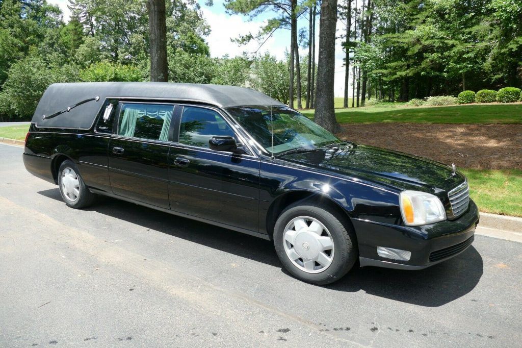 2001 Cadillac DeVille S&S Hearse [great shape]