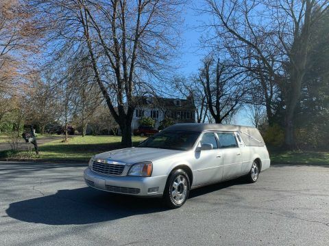 2001 Cadillac Deville S&amp;S Funeral Coach Hearse [low miles] for sale
