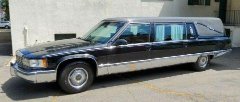 1996 Cadillac Fleetwood S&amp;S Victoria Hearse [well maintained] for sale