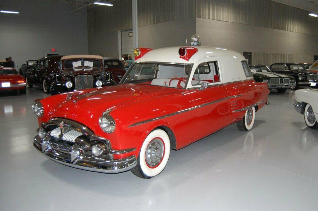1954 Packard Clipper Henney Jr Hearse Ambulance combination [very rare conversion]