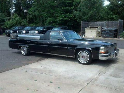 1982 Cadillac DeVille flower car hearse [garage kept its entire life] for sale