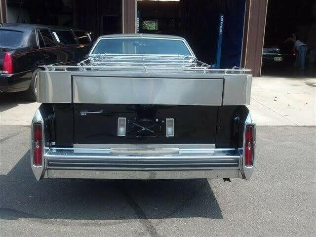 1982 Cadillac DeVille flower car hearse [garage kept its entire life]