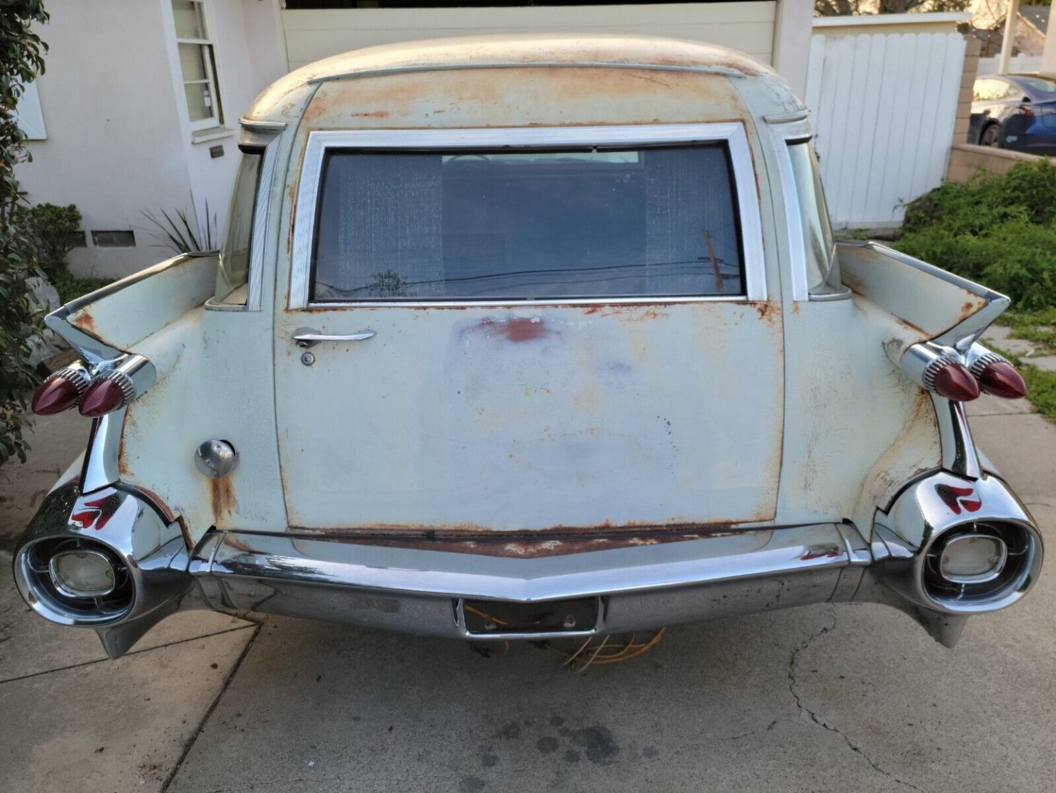 1959 Cadillac Miller-Meteor Duplex Combination Hearse Ambulance [very ...