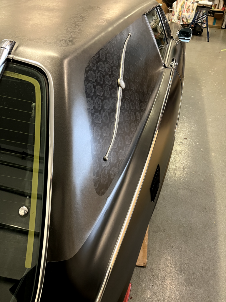 1973 Volvo 1800 custom hearse [needs TLC]