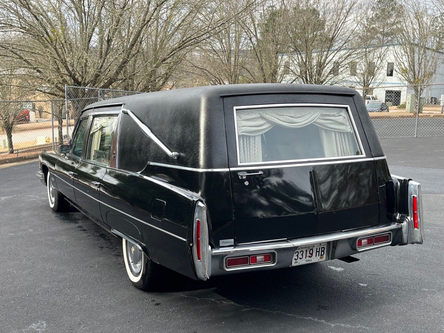 1975 Cadillac Fleetwood Superior Hearse [serviced engine] for sale