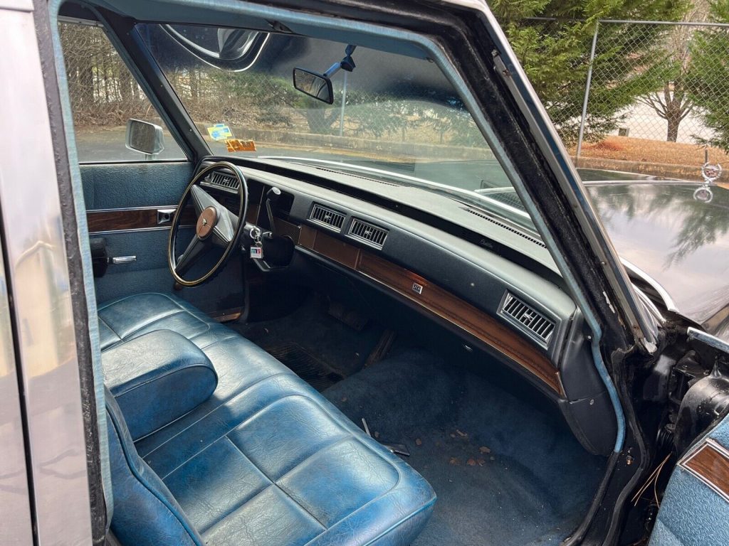 1975 Cadillac Fleetwood Superior Hearse [serviced engine]
