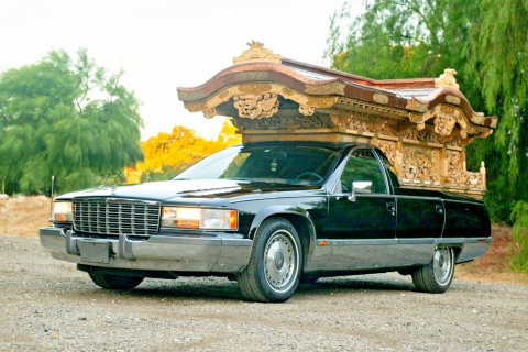 1993 Cadillac Fleetwood Brougham Miyagata hearse [super rare] for sale