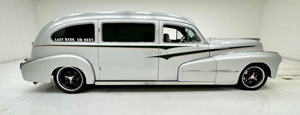 1948 Pontiac Streamliner Silver Streak Hearse [customized]