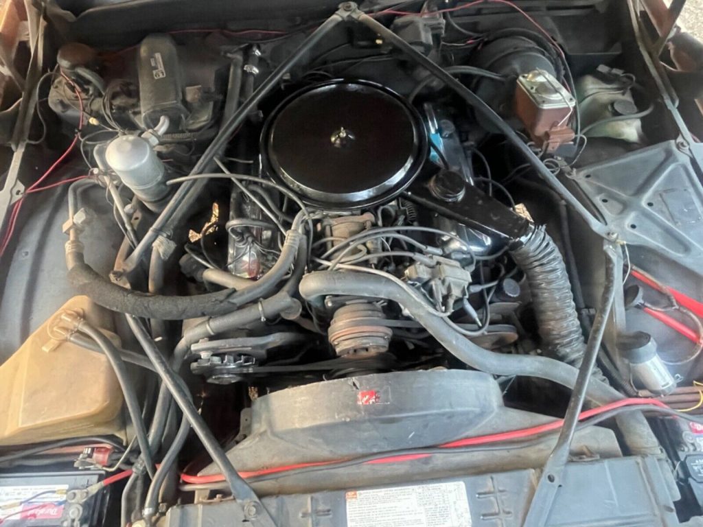 1977 Cadillac Fleetwood Brougham Hearse [custom built engine]