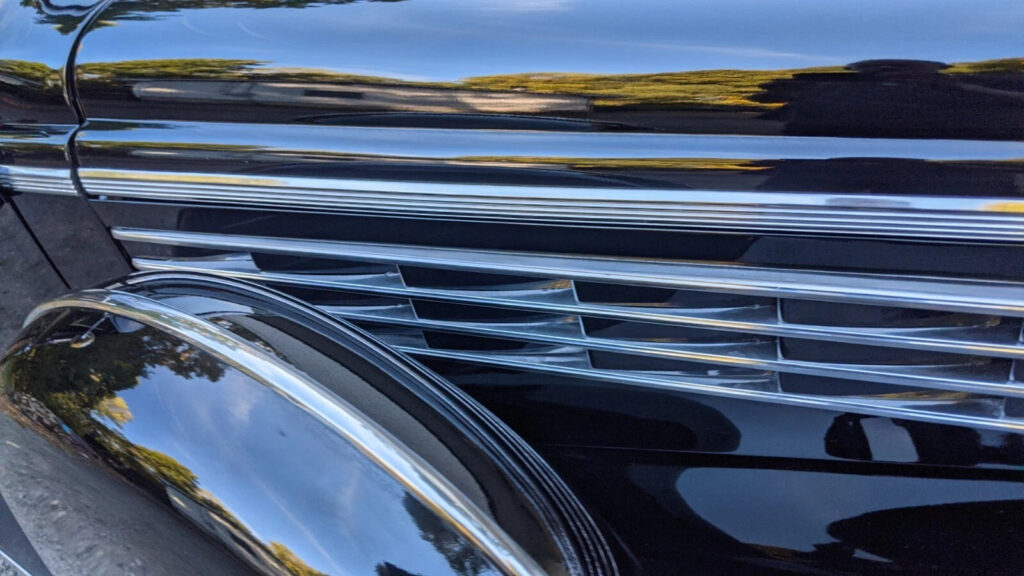 1938 Cadillac Lasalle S + Carved – Sided Hearse