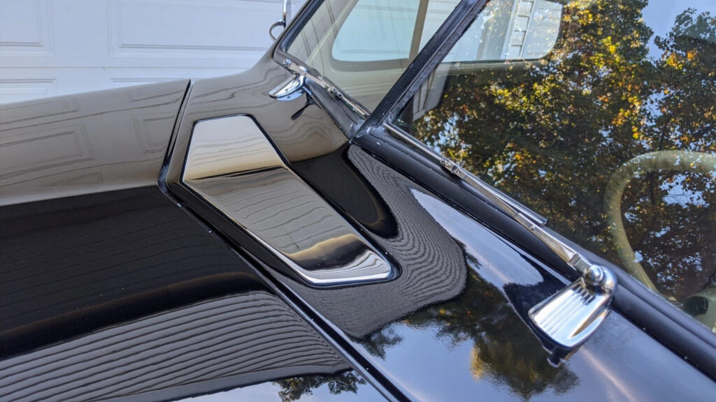 1938 Cadillac Lasalle S + Carved – Sided Hearse