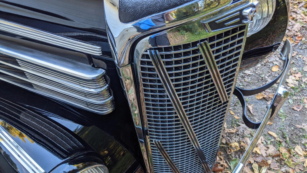 1938 Cadillac Lasalle S + Carved – Sided Hearse